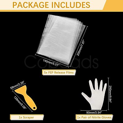 FEP Film Sheets AJEW-GA0002-23-1
