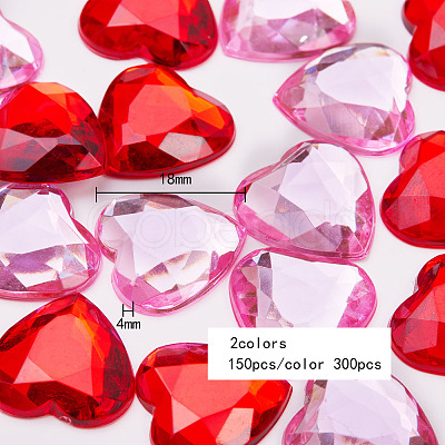 Imitation Taiwan Acrylic Rhinestone Cabochons GACR-SZ0001-07-1