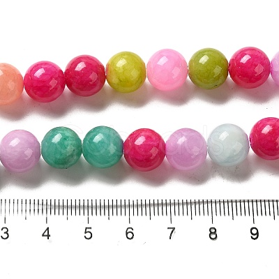 Natural Yellow Jade Beads Strands X-JBR10mm-C-1