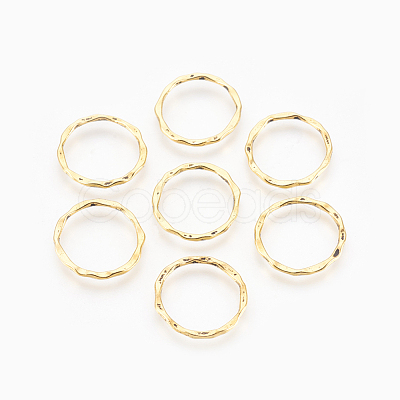 Tibetan Style Linking Rings PALLOY-A017-AG-LF-1