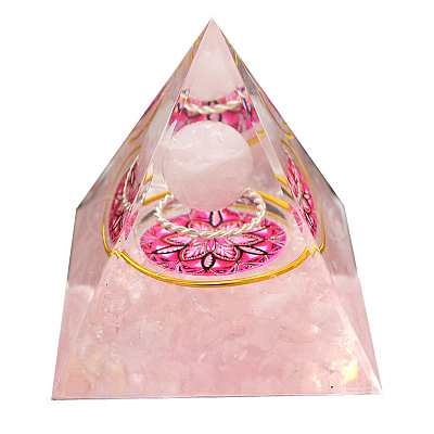 Orgonite Pyramid Resin Energy Generators PW-WG36379-01-1