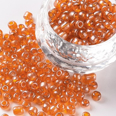 (Repacking Service Available) Glass Seed Beads SEED-C015-4mm-109B-1