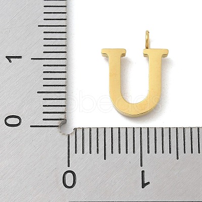 Ion Plating(IP) 304 Stainless Steel Micro Pave Cubic Zirconia Pendants STAS-Z107-03G-20-1