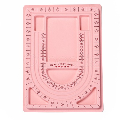 Plastic Bead Design Boards for Necklace Design TOOL-YW0001-26B-1