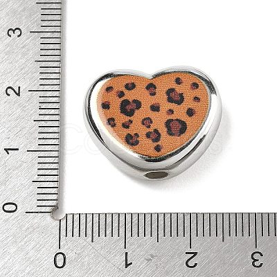 Printed Opaque Acrylic Beads AC-CBAEA1A-01-1