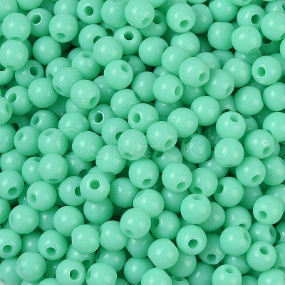 Opaque Acrylic Beads SACR-A007-01C-23-1