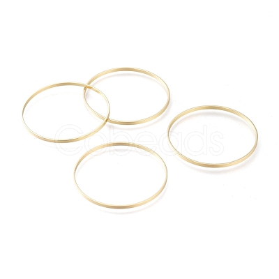 Brass Linking Rings KK-H102-10C-G-1