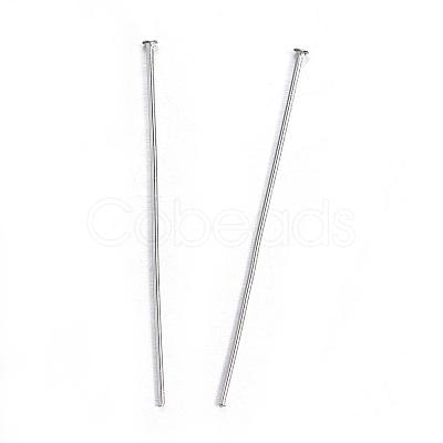 Tarnish Resistant 304 Stainless Steel Flat Head Pins STAS-D448-A-012P-1