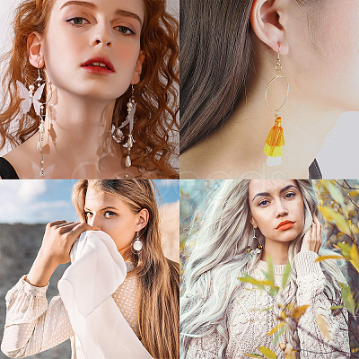 DIY Dangle Earring Making Kits DIY-SC0016-24-1