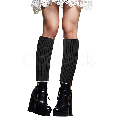 Acrylic Fibers Leg Sleeves AJEW-WH20072-16E-1