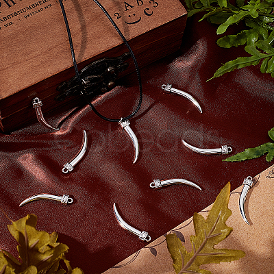 40Pcs Tibetan Style Alloy Pendants TIBEP-SC0002-03-1