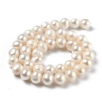 Natural Cultured Freshwater Pearl Beads Strands PEAR-L033-24-01-1