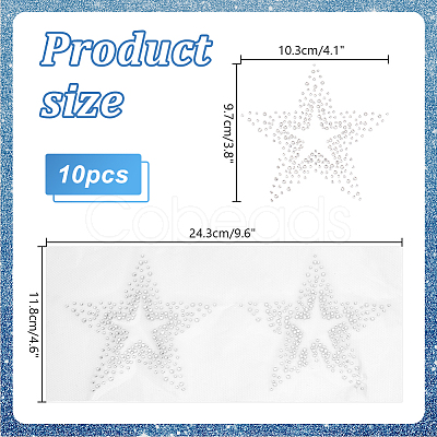 Glass Hotfix Rhinestone DIY-WH0504-203-1