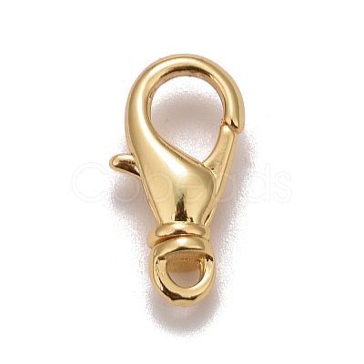 Brass Lobster Claw Clasps LS-KK-M229-50G-1