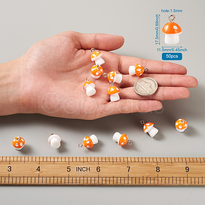 Plastic Pendants KY-TA0001-15F-1