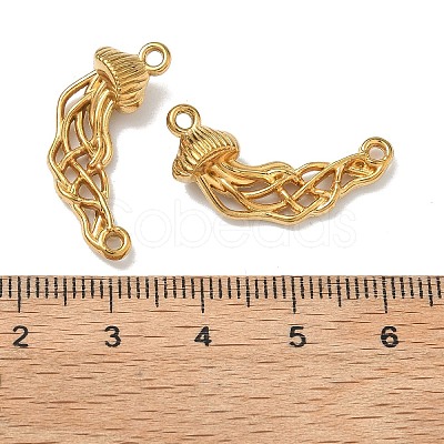 304 Stainless Steel Links Connector Charms STAS-I367-01G-1
