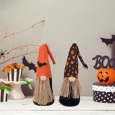2Pcs 2 Colors Halloween Themed Party Decorations AJEW-GF0007-07-1