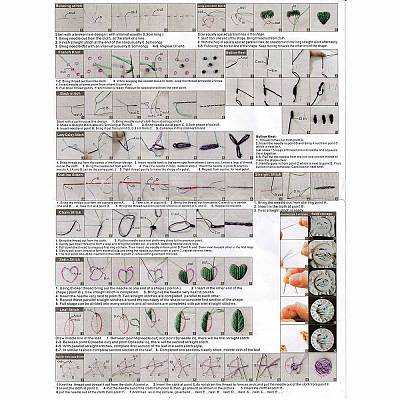 DIY Scenery Embroidery Kit DIY-O021-11A-1