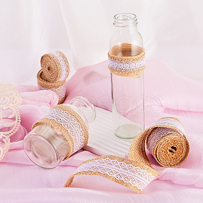 3 Rolls 3 Styles Burlap Ribbon OCOR-TA0003-89-1