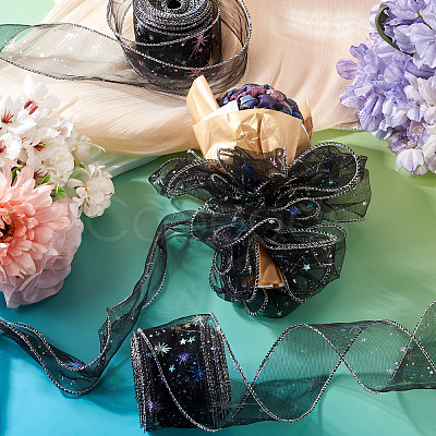 Polyester Deco Mesh Ribbons OCOR-TAC0024-004H-1