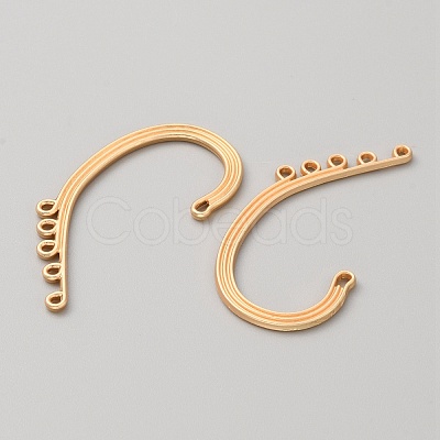 Alloy Ear Cuff Findings FIND-WH0126-201MG-1