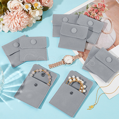 12Pcs Square Velvet Jewelry Bags TP-NB0001-59A-1
