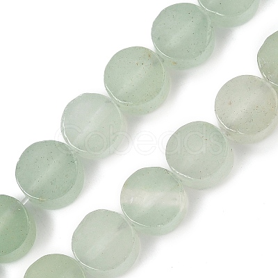 Natural Green Aventurine Beads Strands G-M454-B05-1