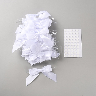 Bowknot Polyester Ornament Accessories DIY-WH20050-57A-1