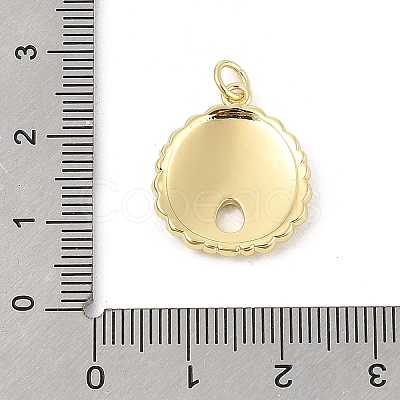 Brass Pendants KK-P300-18G-02-1