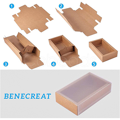 Kraft Paper Jewelry Boxes CON-WH0068-65C-1