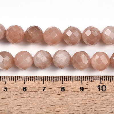 Natural Sunstone Beads Strands G-S345-10mm-23-1