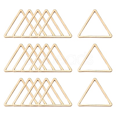 Brass Linking Rings KK-T037-02KC-NF-1