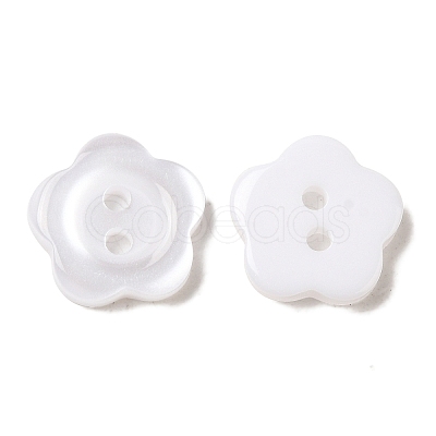 Resin Buttons RESI-D031-12mm-01-1