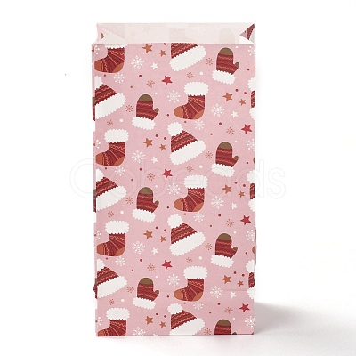 Christmas Theme Rectangle Paper Bags CARB-G006-01C-1