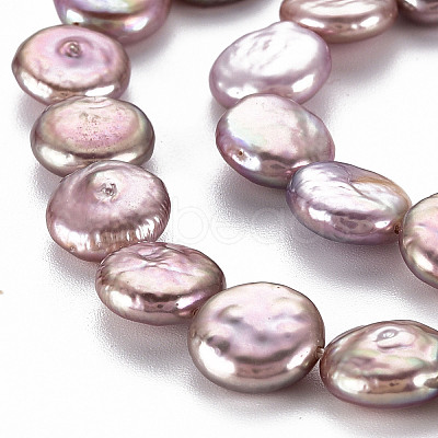 Natural Keshi Pearl Beads Strands PEAR-S018-02C-1