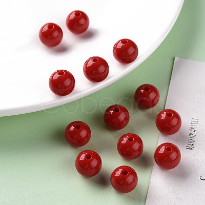 Opaque Acrylic Beads X-MACR-S370-C12mm-A14-1
