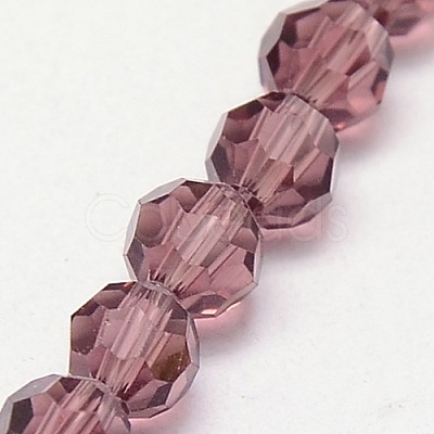 Glass Beads Strands EGLA-J042-6mm-06-1