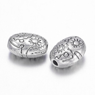 Tibetan Style Alloy Beads X-LF0559Y-NF-1