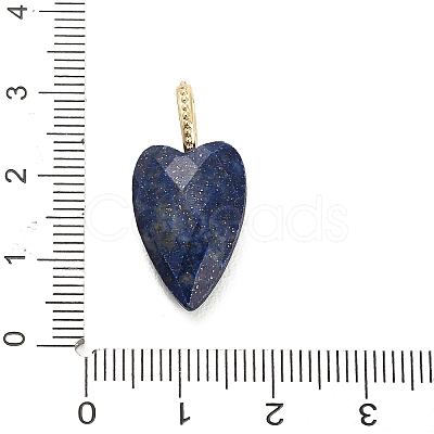 Natural Lapis Lazuli Pendants G-C290-01B-1