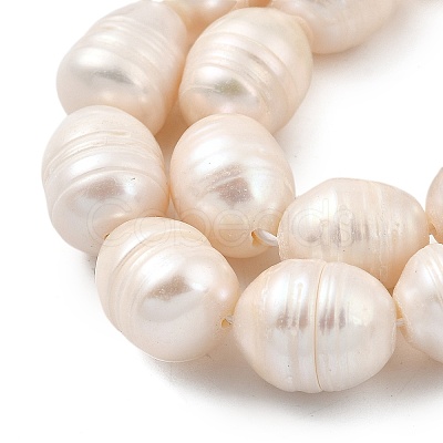 Natural Cultured Freshwater Pearl Beads Strands PEAR-I007-01H-01A-1