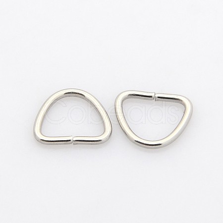 Tarnish Resistant 304 Stainless Steel Triangle Rings STAS-N040-03A-1