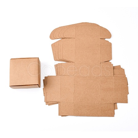 Kraft Paper Gift Box X-CON-K003-02A-01-1