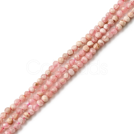 Natural Argentina Rhodochrosite Beads Strands G-M399-02A-1
