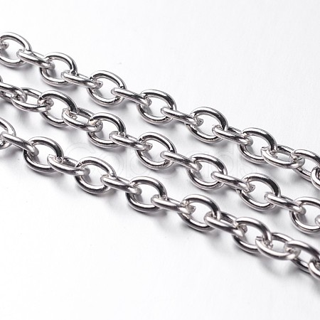 Lead Free & Nickel Free Iron Cable Chains CHT030Y-N-1
