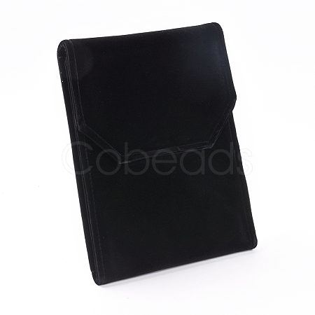 Foldable Velvet Jewelry Travel Roll Bag TP-L005-04-1