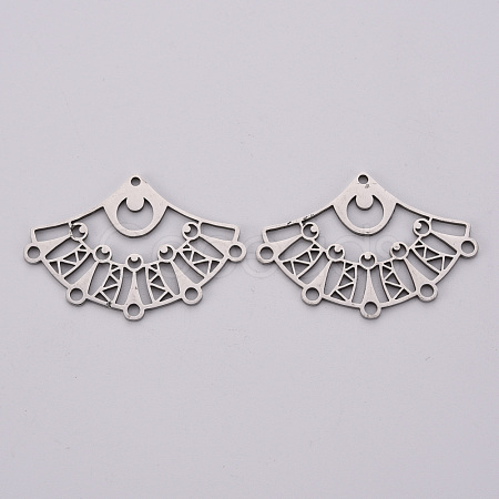 Tarnish Resistant 201 Stainless Steel Chandelier Components Links STAS-T056-LA309-1-1