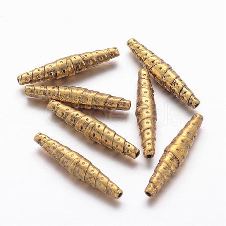 Tibetan Style Alloy Beads X-GLF0480Y-1
