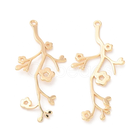 Brass Pendants KK-G468-26G-1