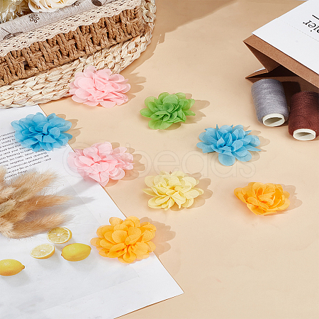 20Pcs 5 Colors Polyester Costume Accessories DIY-LP0003-57A-1
