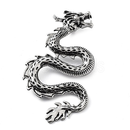 Tibetan Style Alloy Pendants TIBE-L012-039AS-01-1